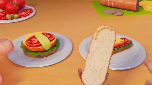 Буба - Шеф повар! 🍓🥝🍕 Фруктовая пицца 🍓🥝🍕