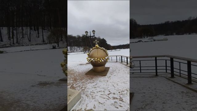 Новогодняя атмосфера и где можно перекусить в усадьбе Царицыно
