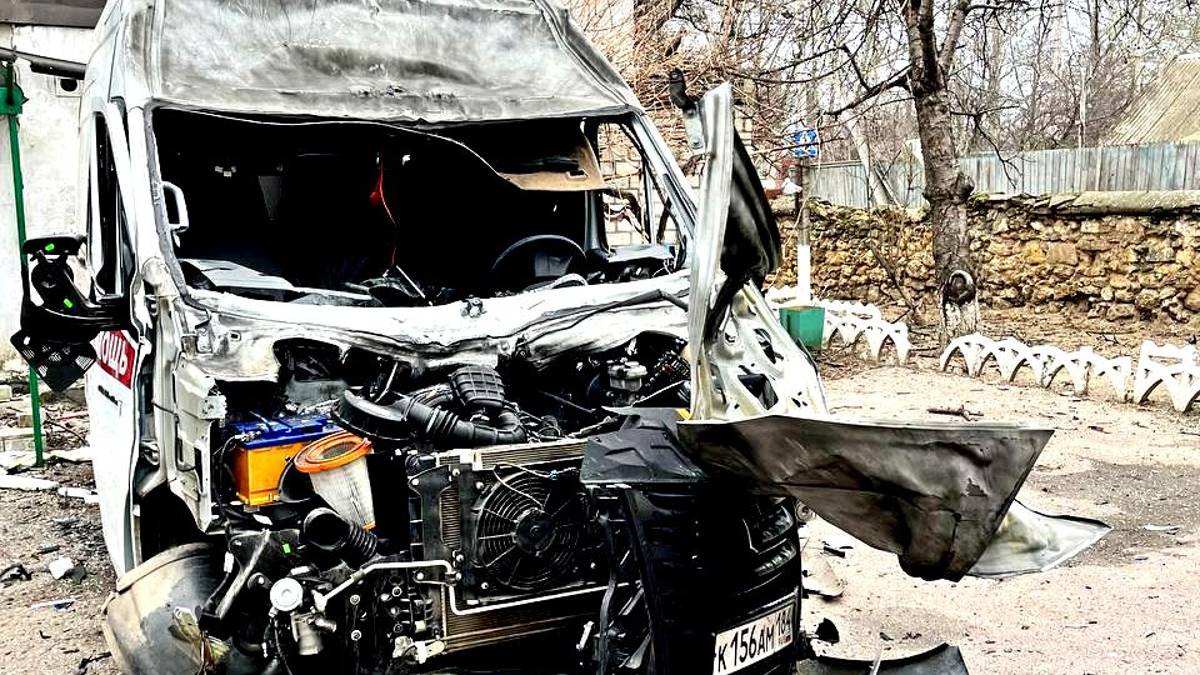 ВСУ обстреляли станцию скорой помощи в Алешках