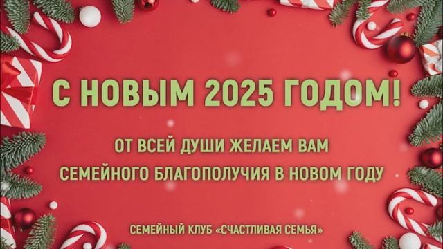 Итоги работы семейного клуба "Счастливая Семья" г.о. Власиха (2024).