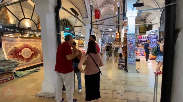 Стамбул Турция Центр города Гранд Базар Пешеходная экскурсия из Нуруосмание