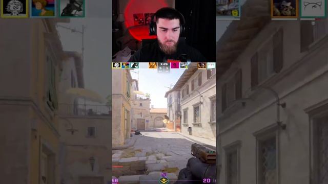 Огненный зад на Инферно  #csgo #twitch #cs2 #counterstrike #counterstrike2