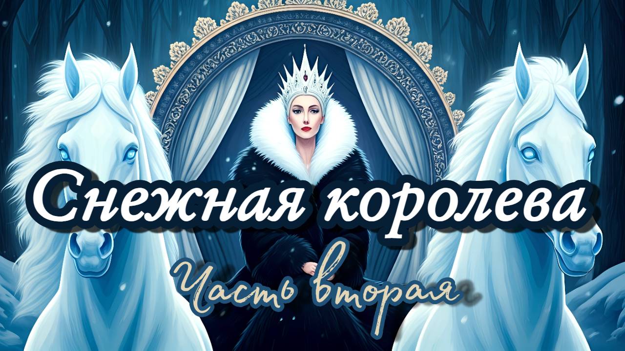 Г.Х. Андерсен. Снежная королева  \ Новогодняя аудиосказка. Часть вторая.