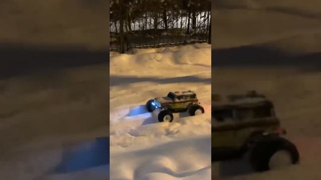 Traxxas Summit in Snow