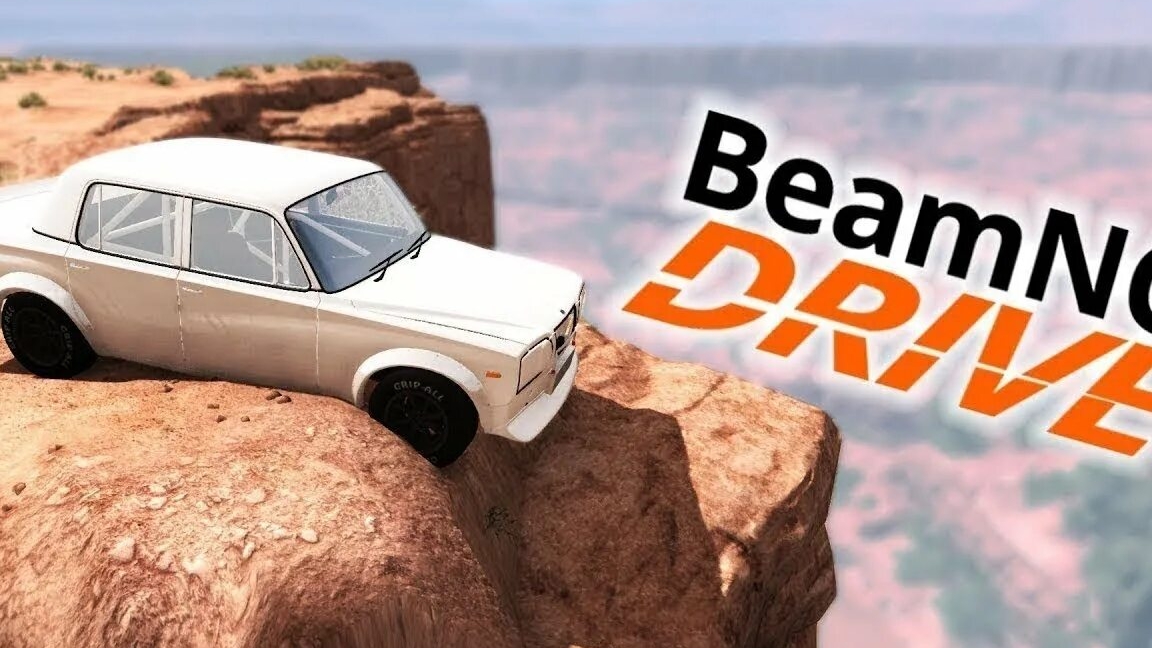 Beam NG.Drive car and tast boom