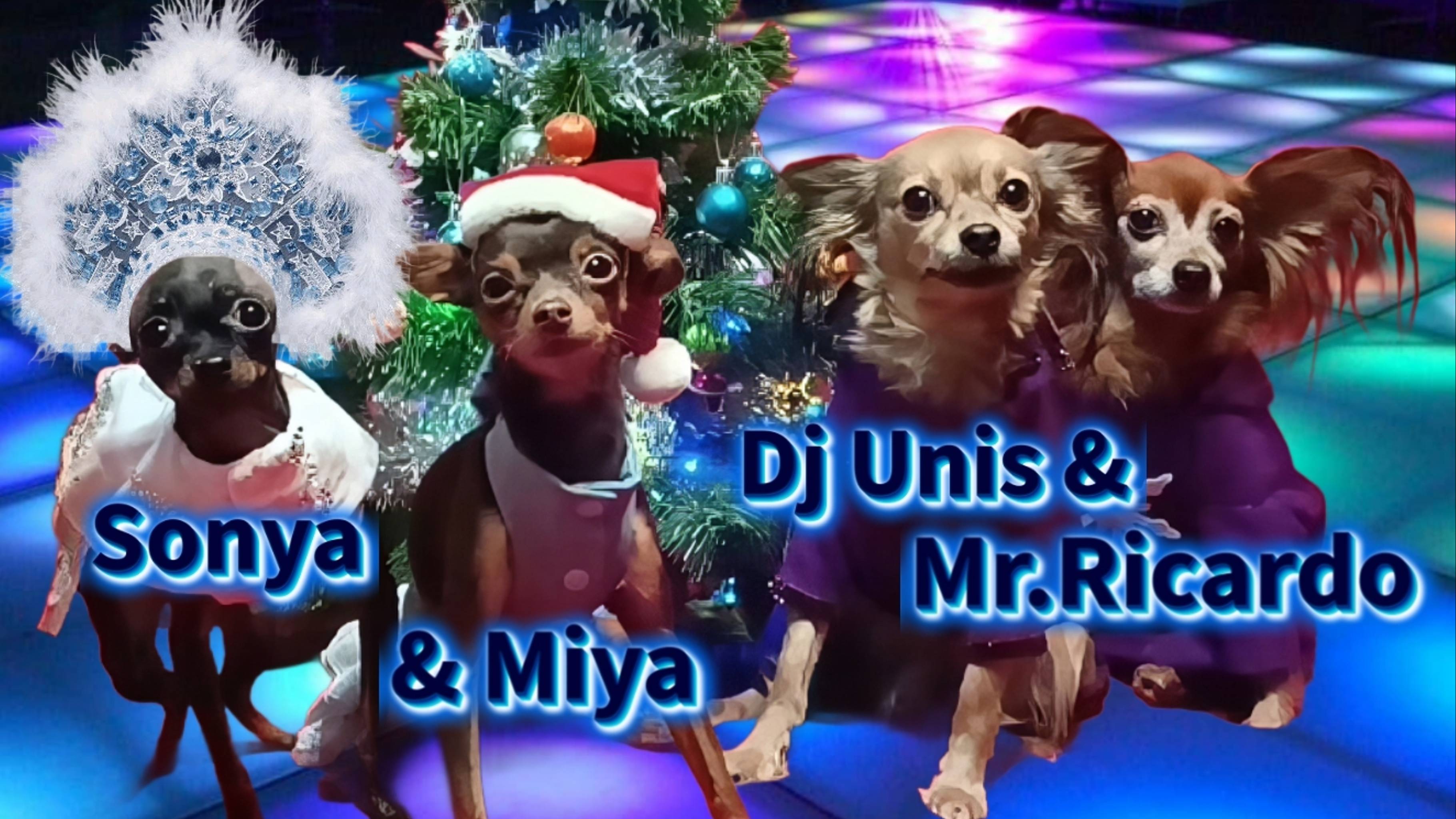 Dj Unis & Mr.Ricardo (feat. Sonya & Miya) - Новогодняя