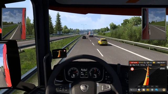 Transporting a wall panels in Sweden Rurals - ETS 2 Gameplay