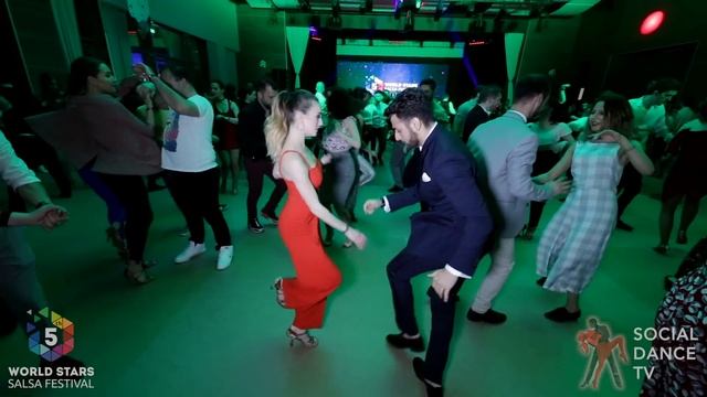 Marco Ferrigno Bella Zaharieva Social dancing 5th World Stars Salsa Festival AlbenaBulgaria_1080p
