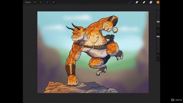 The Digital Painting. Lesson 09. Cell Shading Style. Part 54 - Overlay Effects