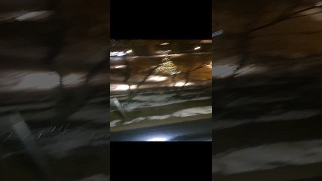 ЗИМНЯЯ  МОСКВА  УЛ ТИШИНЦКАЯ