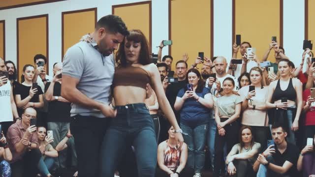 KARLOS ROSE ENTRE LOS 2 Marco y Sara Bachata Sensual Lady Style Footwork WorkShop бачата лучшее 2024