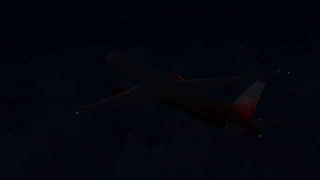 FSX PMDG Боинг-777/300 ER Сочи Гонолулу