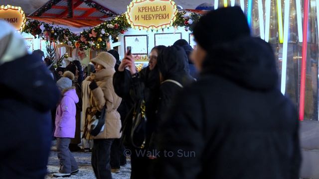 🌲 Рождество в России, Москва