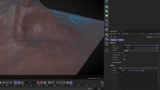 #C4DQuickTip 44_ How to smooth topology while keeping surface details in Cinema 4D
