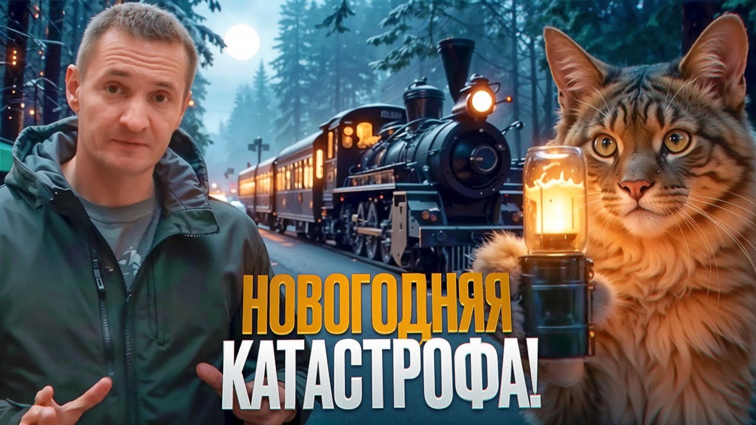 Новогодняя Катастрофа _ Поезд 2024 терпит бедствие в Бусоаджарске