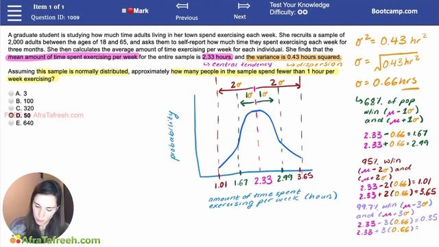 5.4 Statistical Distributions - Practice Problem 1 atf