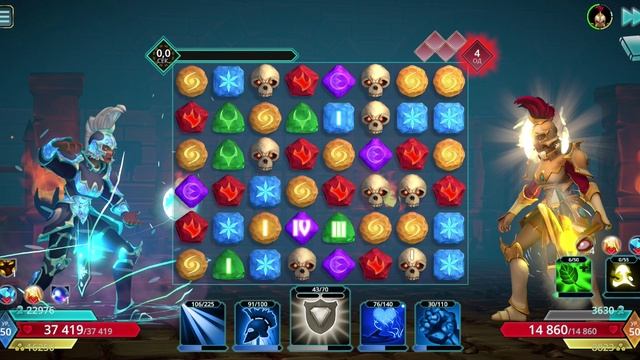 Puzzle Quest 3 - Dok vs WizardHawk88346