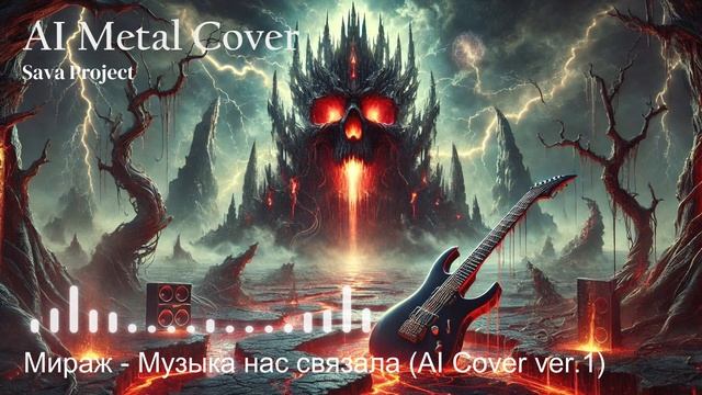 Мираж - Музыка нас связала (AI Metal Cover Sava Project)