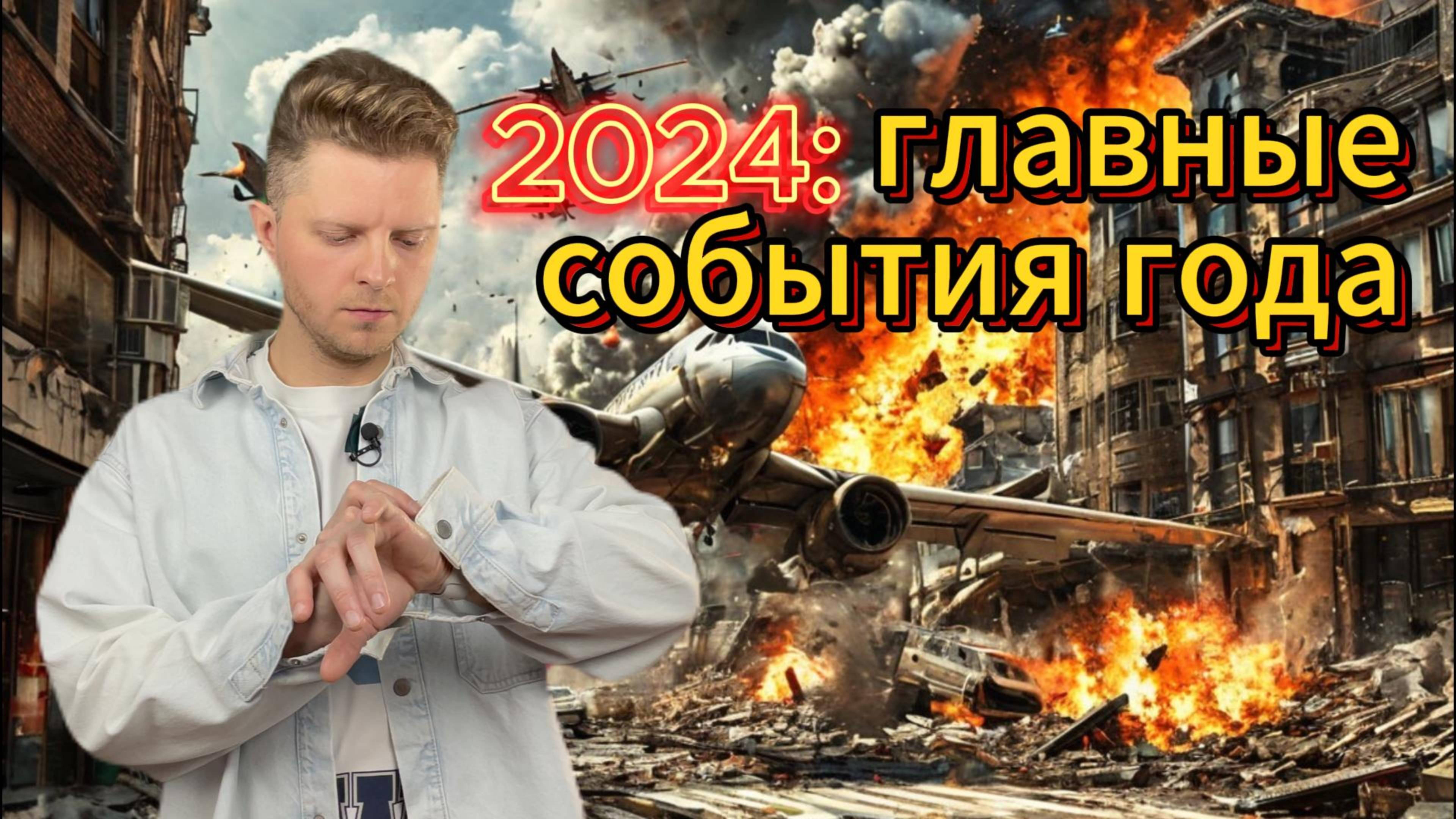 Мировые события в 2024 году: чего было хорошего и сколько плохого?