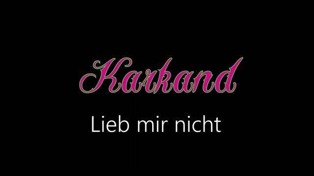 Karkand ¦ Lieb mir nicht (offizielles audio)