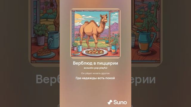 Верблюд в пиццерии