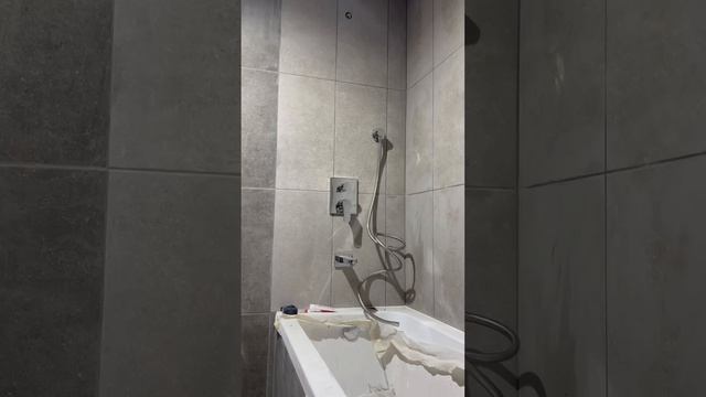 Монтаж скрытого смесителя
