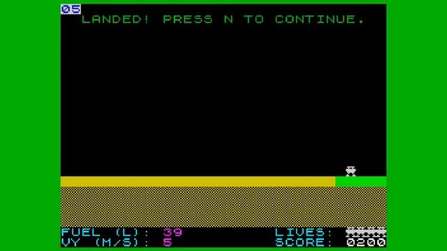 GLULANDER (2024) [ZX Spectrum]