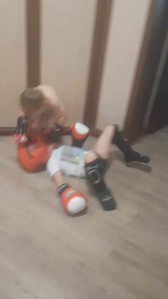 Первый бой будущего чемпиона