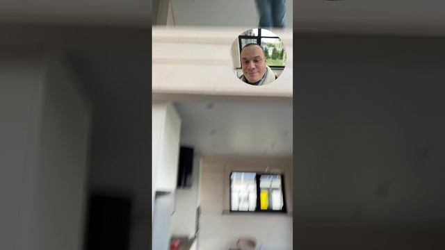 Внутри дома из клеенного бруса на Open Village