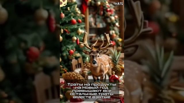 Траты на продукты на Новый год превышают все остальные траты вместе взятые #нг #еда