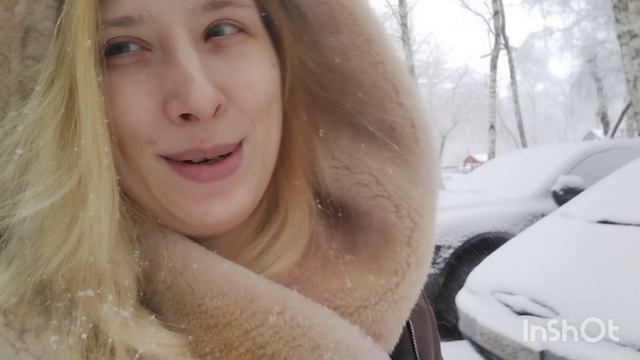 На улице сказочная погода