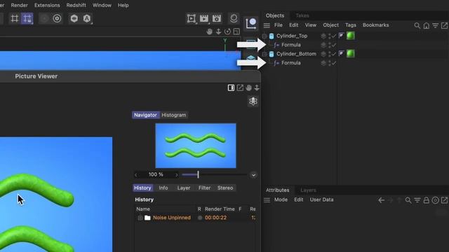 #C4DQuickTip 17_ How to pin noises to deformed surfaces in Cinema 4D