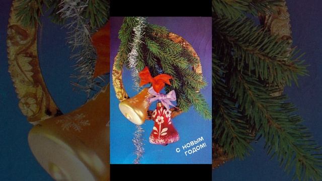 Зимняя сказка на старых открытках