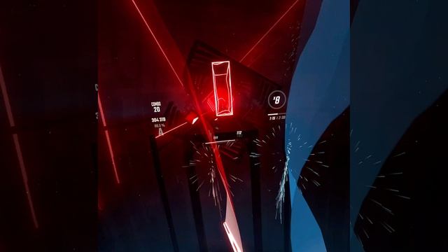 Стекловата и Мираж - Новый год. Beat saber. Expert+.VR игры