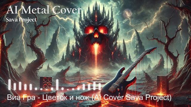 Виа Гра - Цветок и нож (AI Metal Cover Sava Project)