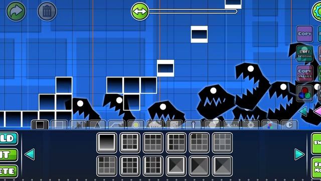 создаём уровень в Geometry Dash