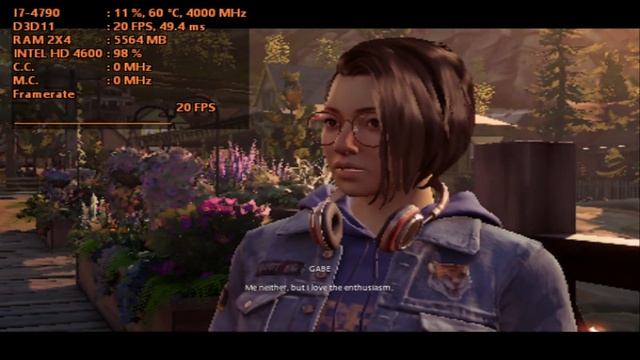 Life Is Strange True Colors Intel HD 4600 (Low End PC)