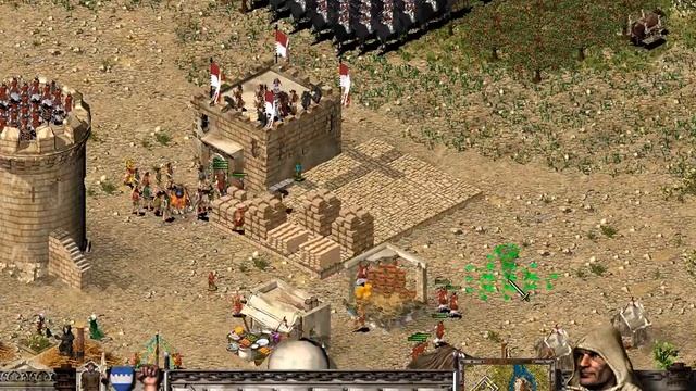 #37 Stronghold Crusader/крепость крестоносца преисподняя,прохождение на русском языке