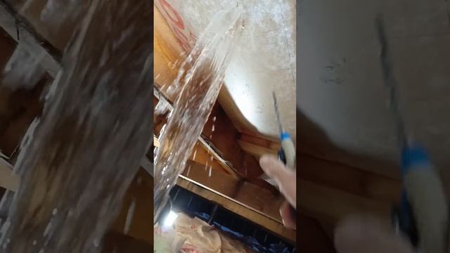 Затопленный каркасник - срочное спасение Часть 3. #каркасник #стройка #демонтаж