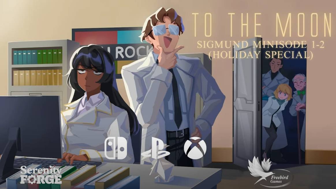 To the Moon Sigmund Minisode 1-2 - Официальный трейлер запуска