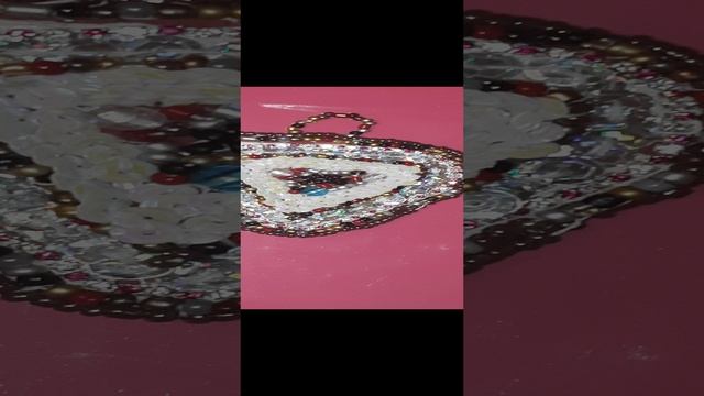 брошь сердечка