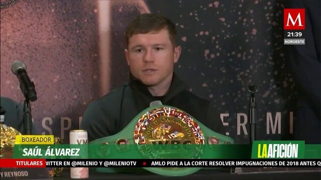 ‘Canelo’ Álvarez quiere noquear a John Ryder en su regreso a casa