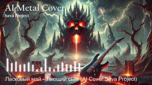 Ласковый май - Тающий снег (AI Metal Cover Sava Project)