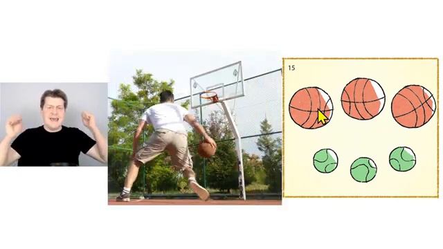 Big and Small 🐟🏀🎾 Learn English Basic Vocabulary
