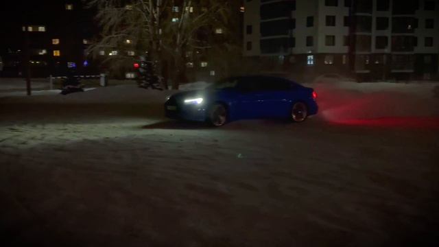 Audi rs5 b9,5 winter drift by Almaz