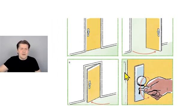 Door 🚪🔑 Open and Close  English Basic Vocabulary  Easy English Comprehensible Input for Beginners