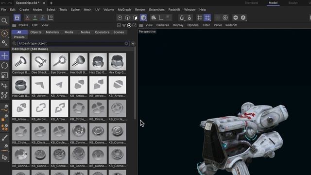 #C4DQuickTip 22_ How to store Asset Browser search results in custom layouts in Cinema 4D
