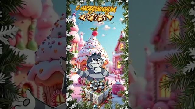 С НАСТУПАЮЩИМ НОВЫМ ГОДОМ!!! 😉🙂#Shorts
