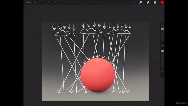 The Digital Painting. Lesson 06. The Basics of Light and Color. Part 30 - The Science of Light