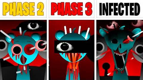 Incredibox Sprunki Horror Mods - ФАЗА 2 против ФАЗА 3 против INFECTED